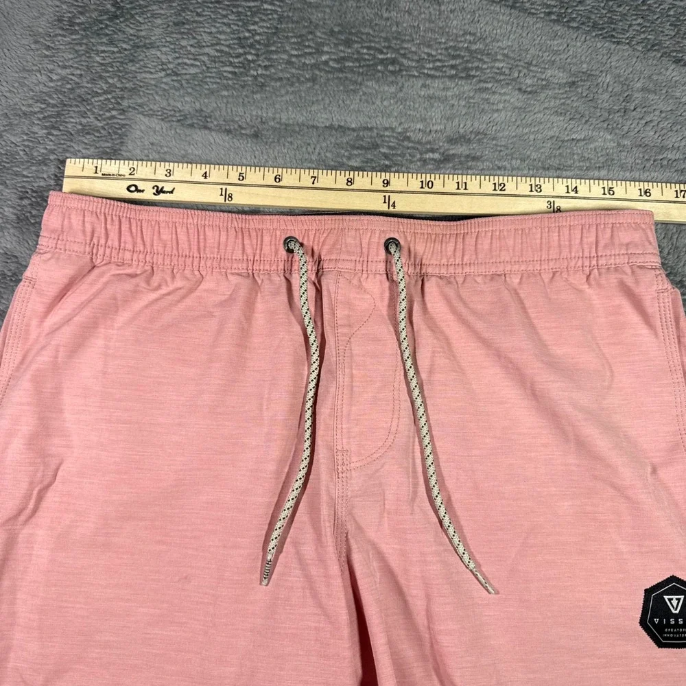 Vissla Ecolastics Mens Pink Upcycled Coconut Stretch Board Shorts M M1307BRE